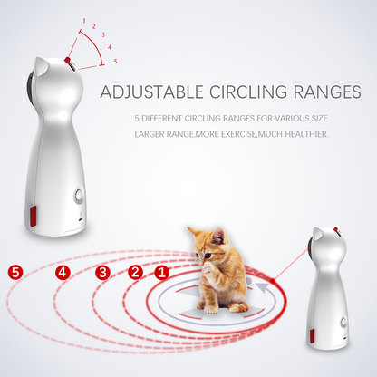 Zowo Pet Automatic Rotating Laser Cat Toy