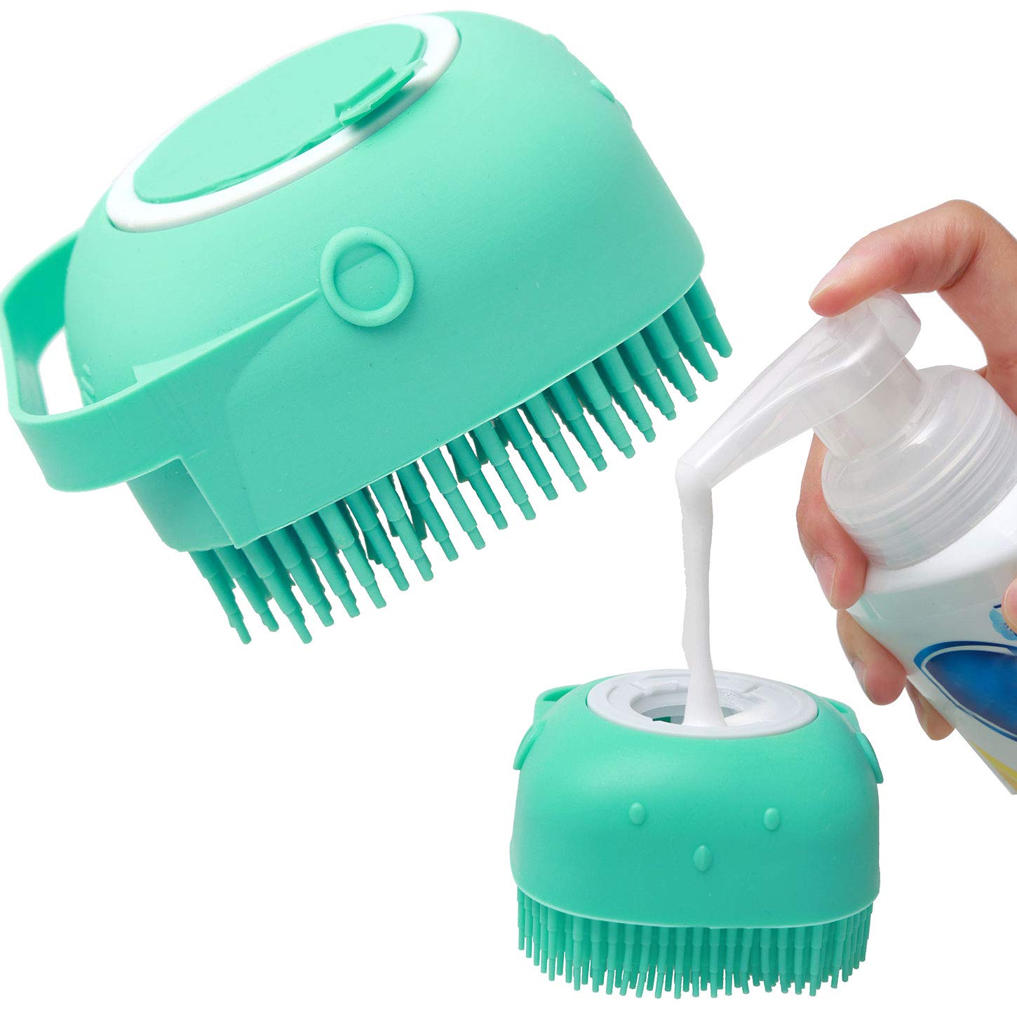 Silicone Pet Shampoo Massage Brush