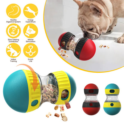 Zowo Pet Rolling Treat Dispenser Dog Toy