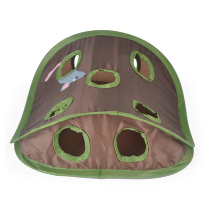 Zowo Pet 9-Hole Cat Hide And Seek Toy