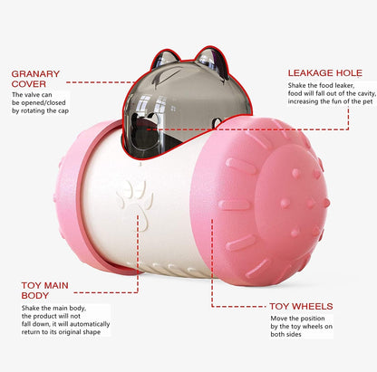 Zowo Pet Wobble Treat Dispenser Pet Toy