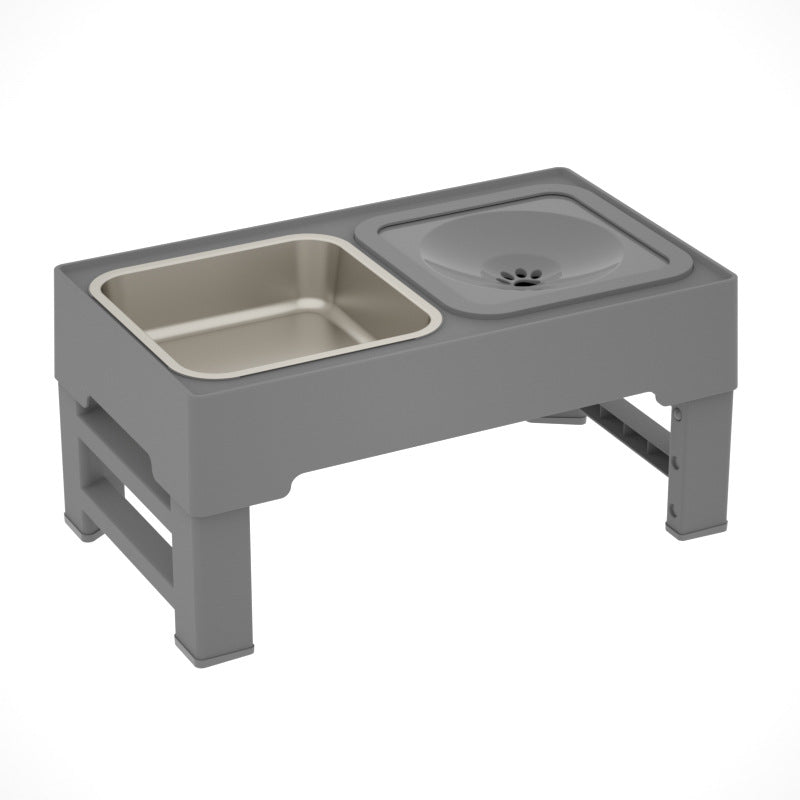 Adjustable Elevated Dog Bowl Stand