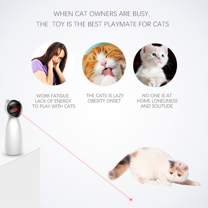 Zowo Pet Automatic Rotating Laser Cat Toy