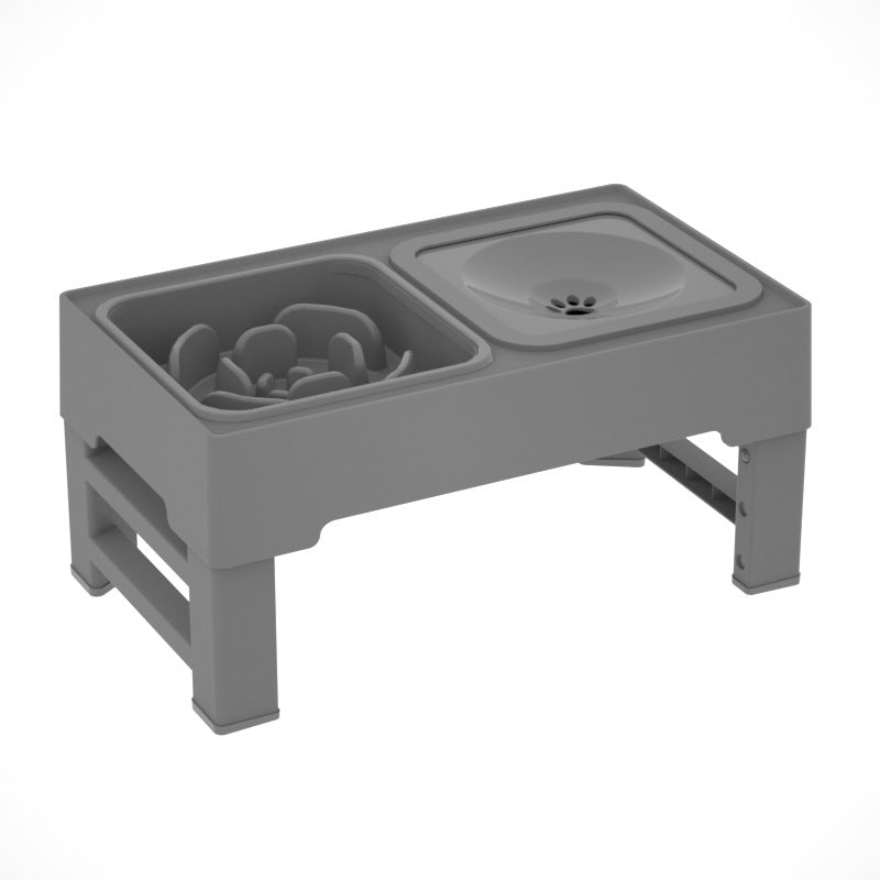 Adjustable Elevated Dog Bowl Stand