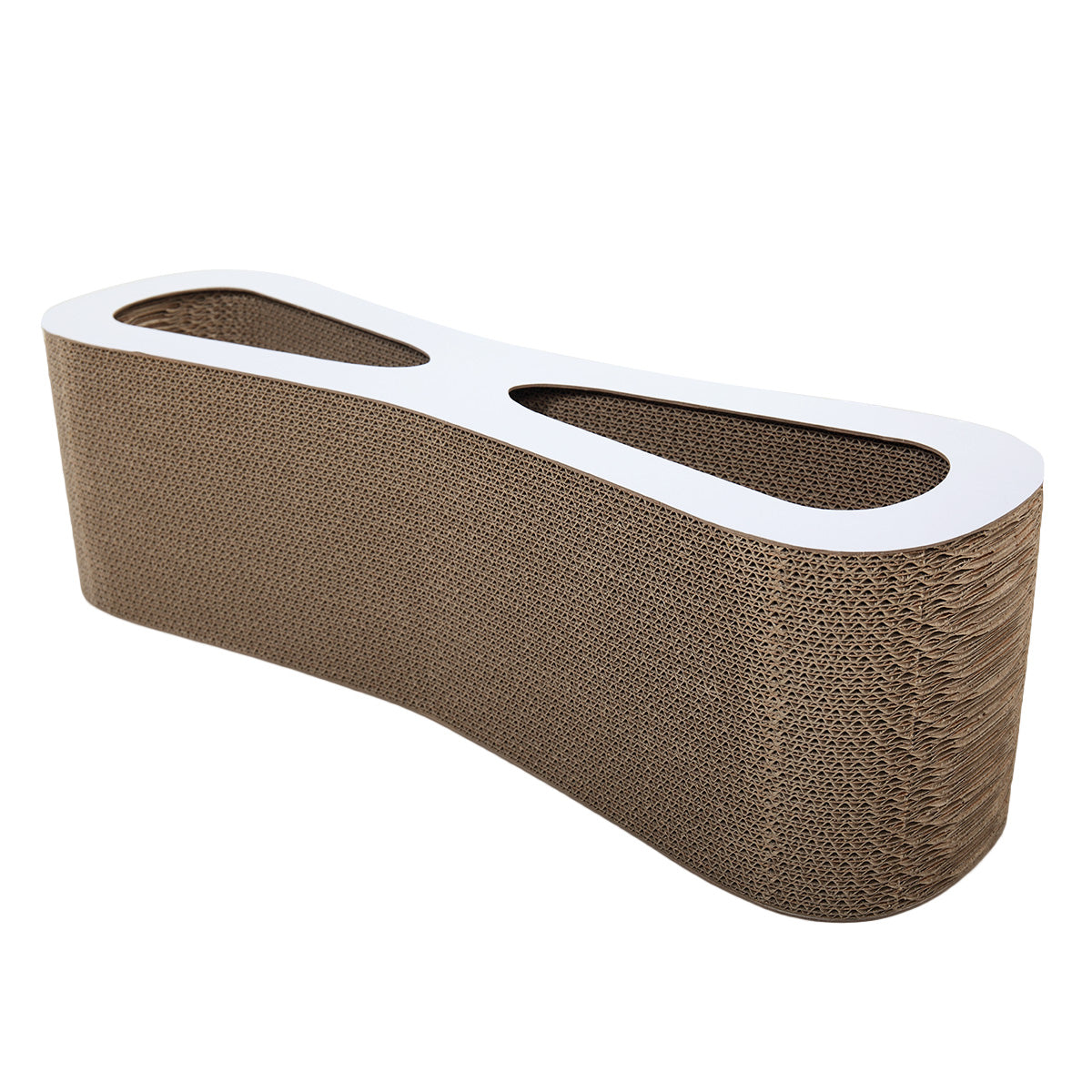 Natural Corrugated Cat Scratcher Lounge