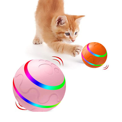 Zowo Pet Automatic Rolling LED Cat Ball