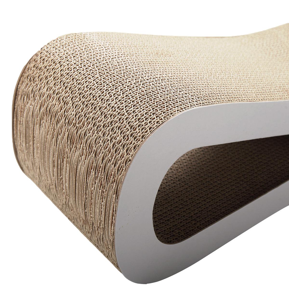 Natural Corrugated Cat Scratcher Lounge