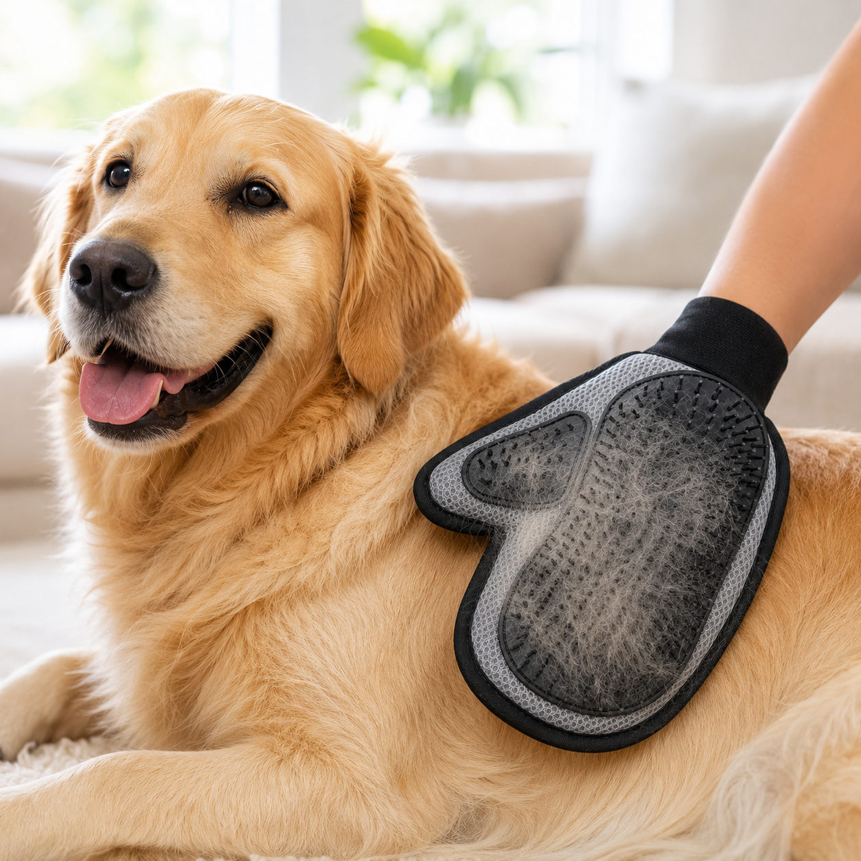 Silicone Pet Grooming Massage Glove