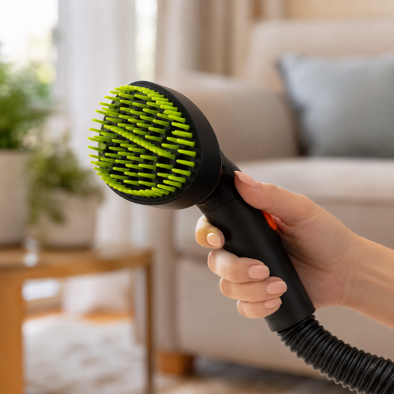 Vacuum Pet Grooming Brush Attachment