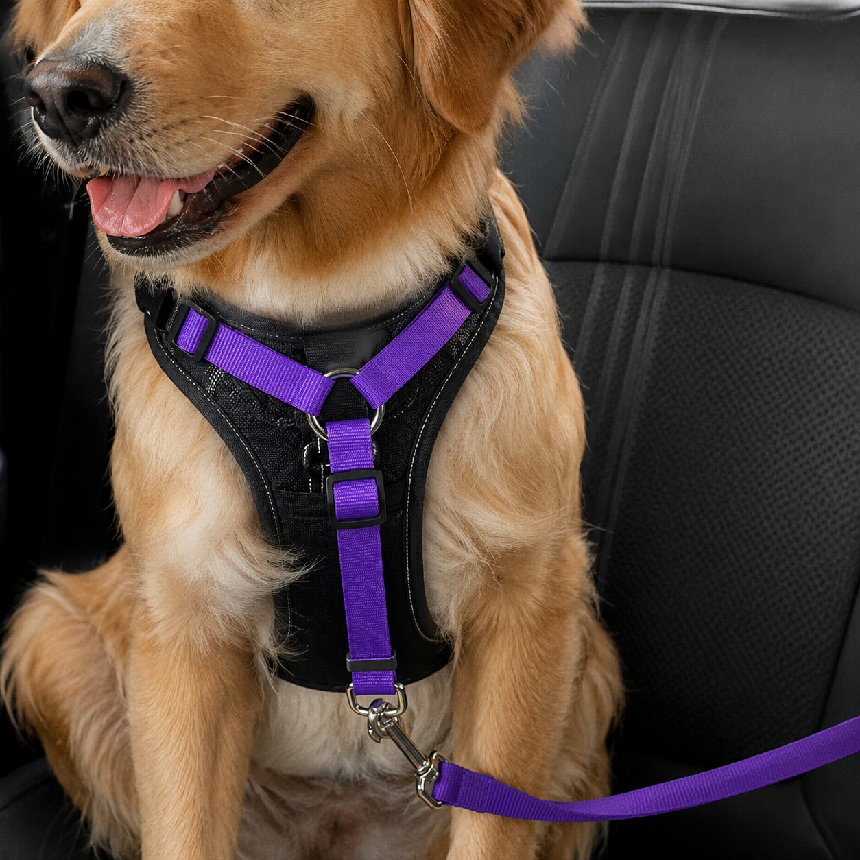 Adjustable Pet Travel Safety Harness