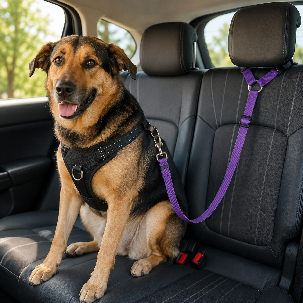 Adjustable Pet Travel Safety Harness