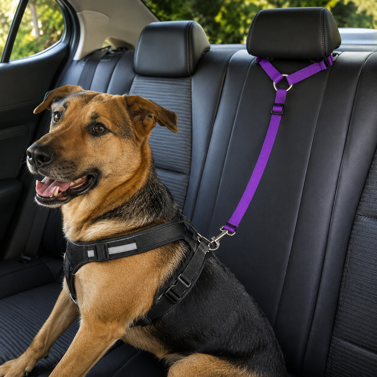 Adjustable Pet Travel Safety Harness