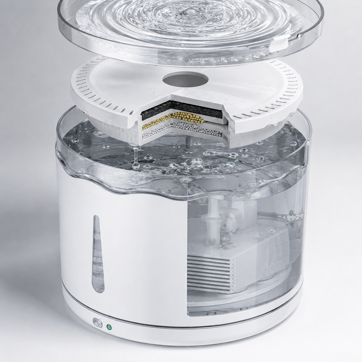 Smart Petal Pet Water Fountain