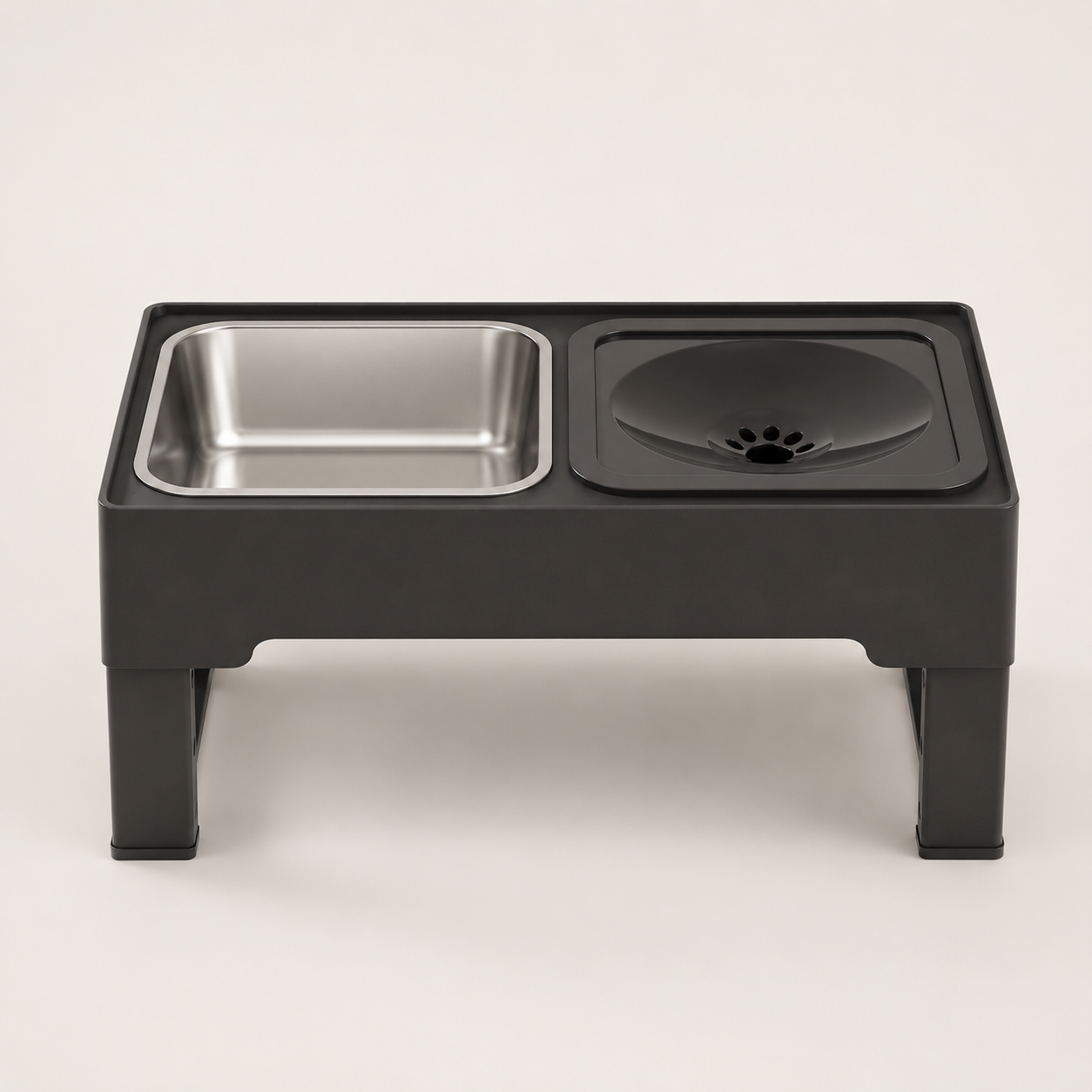 Adjustable Elevated Dog Bowl Stand