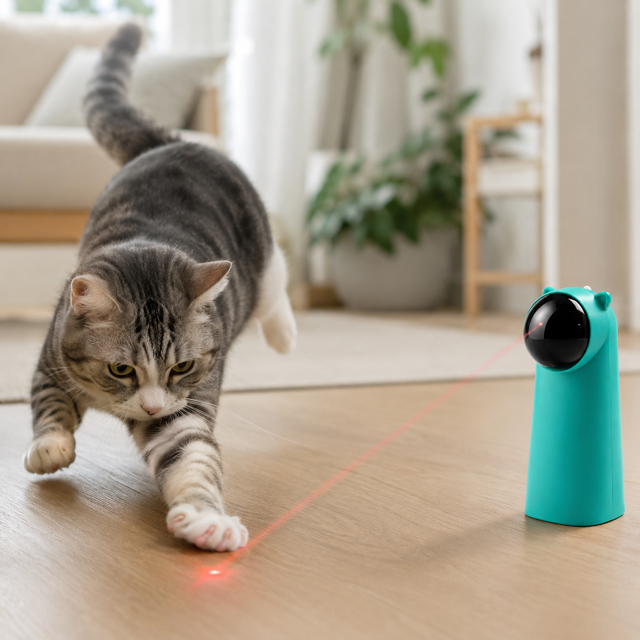 Automatic Laser Cat Teaser