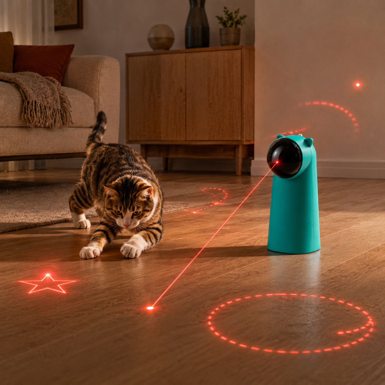 Automatic Laser Cat Teaser