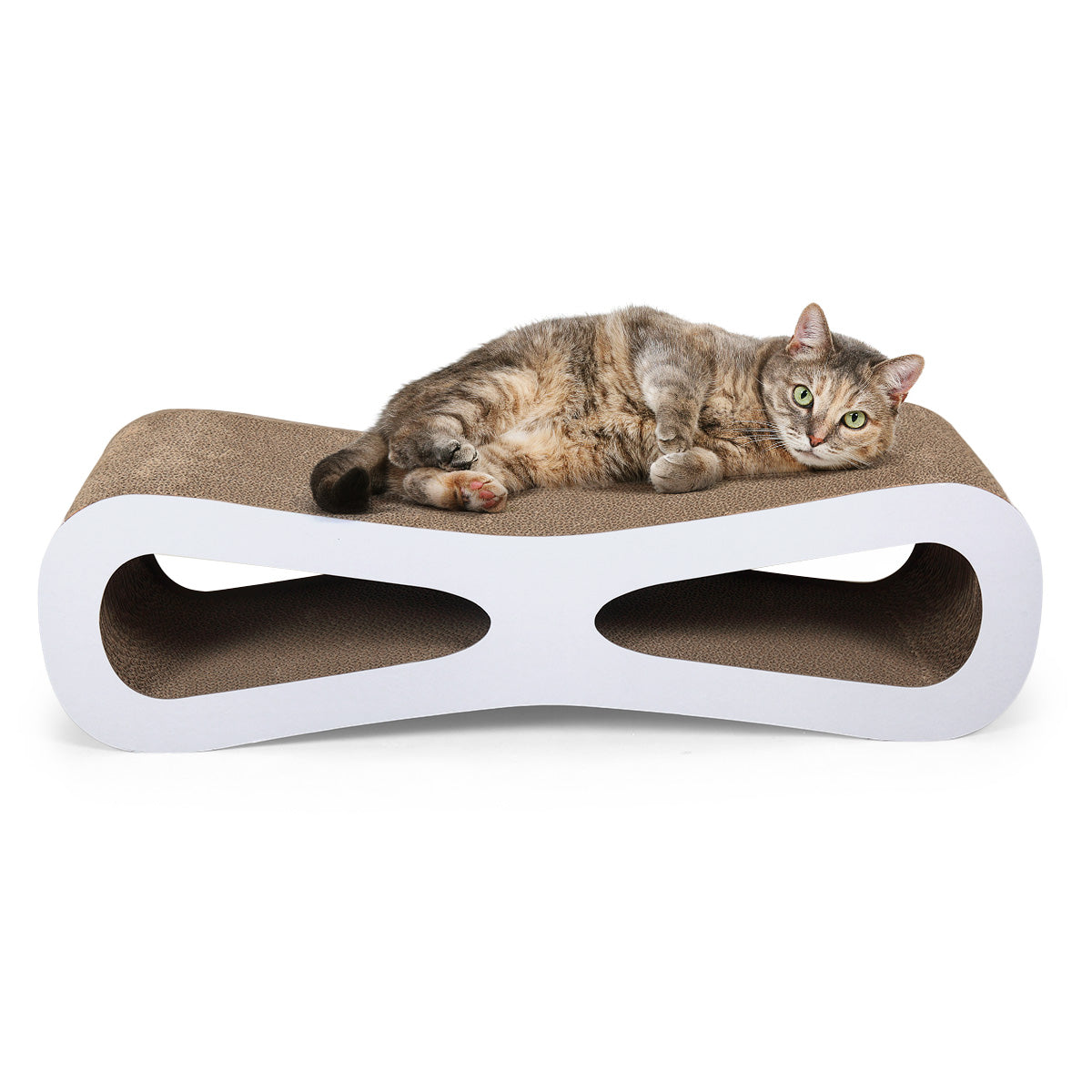 Natural Corrugated Cat Scratcher Lounge