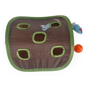 Zowo Pet 9-Hole Cat Hide And Seek Toy