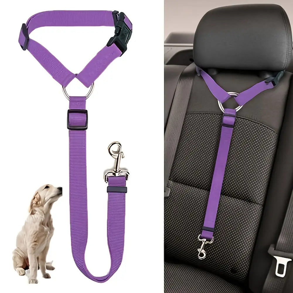 Adjustable Pet Travel Safety Harness