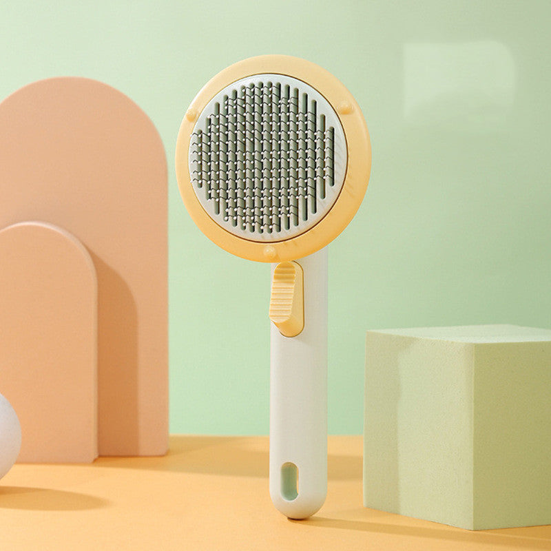 Self-Cleaning Pet Slicker Brush