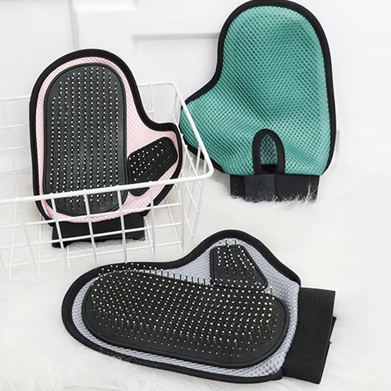 Silicone Pet Grooming Massage Glove
