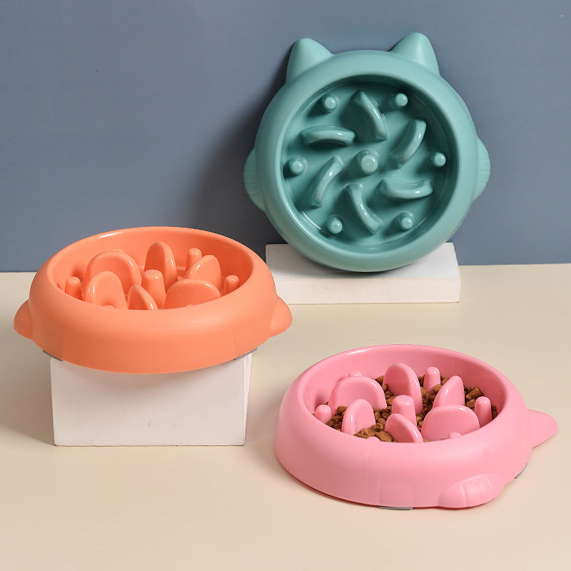 Anti-Bloat Slow Feeder Dog Bowl