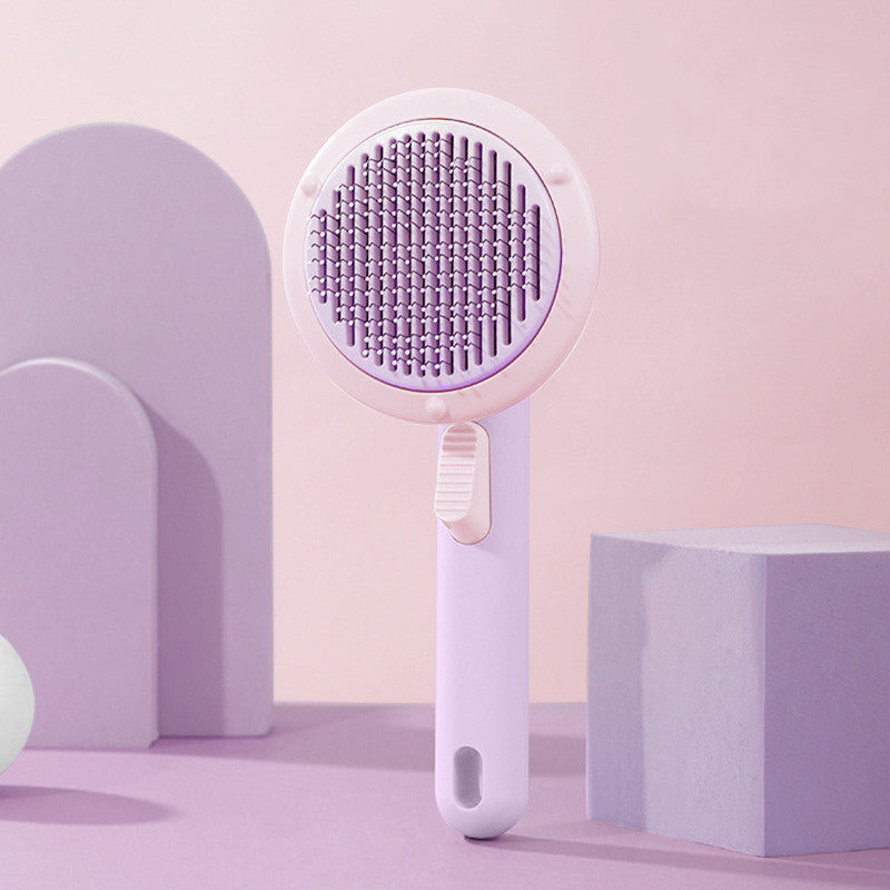 Self-Cleaning Pet Slicker Brush