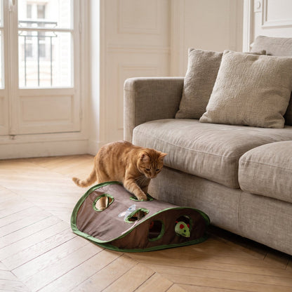 Zowo Pet 9-Hole Cat Hide And Seek Toy